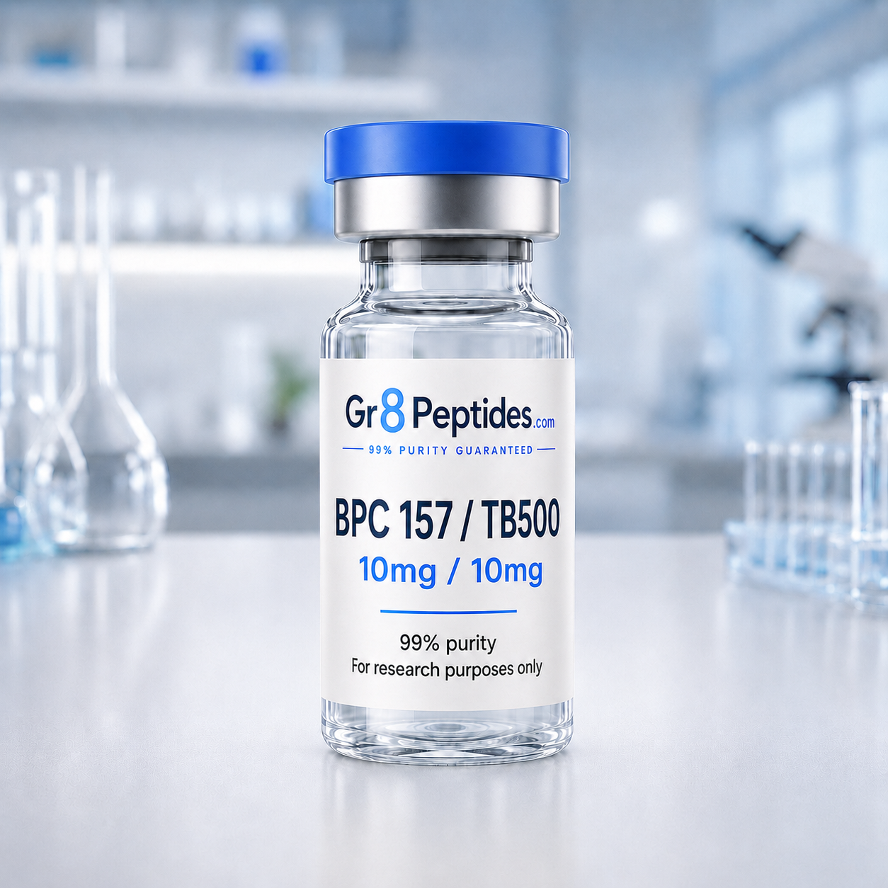 BPC 157/TB-500 10mg/10mg Research Peptide Blend - Gr8Peptides.com